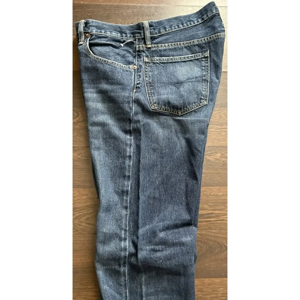 POLO RALPH LAUREN - Medium blue Varick slim straight fit men's jeans 34X34